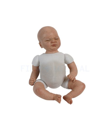 Realistic Hand Painted Baby Model
